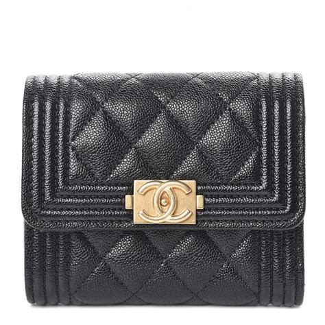 chanel wallet 3 fold|small double wallet chanel.